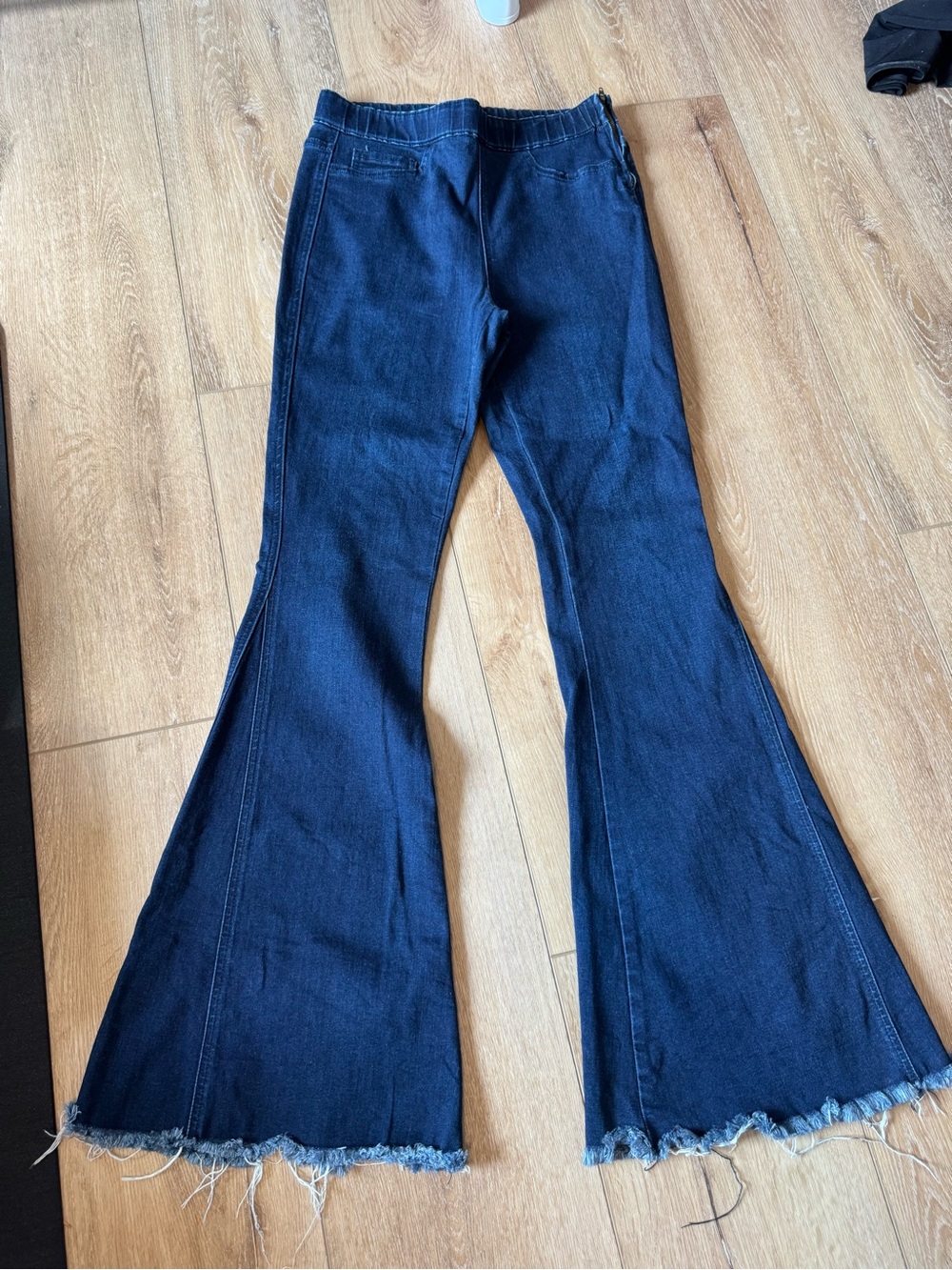 Flying Monkey Jeans Womens Size 29 High Rise Super Flare Blue
